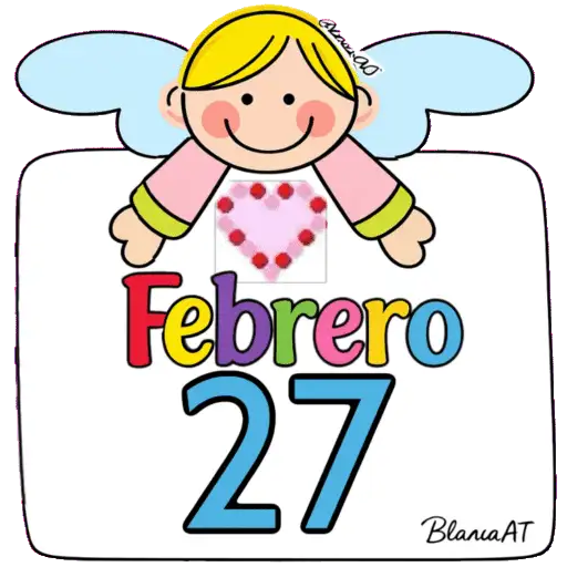 CALENDARIO ANGELITO DE FEBRERO 18