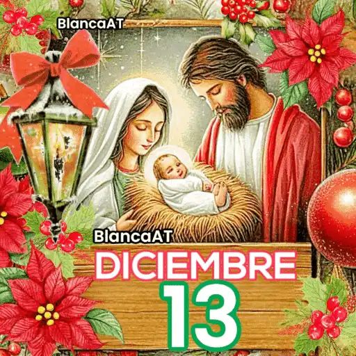 CALENDARIO DICIEMBRE RELIGIOSO 7