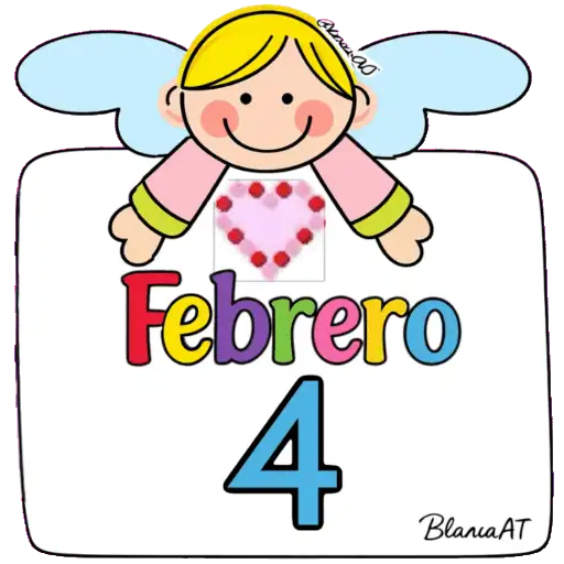 CALENDARIO ANGELITO DE FEBRERO 9