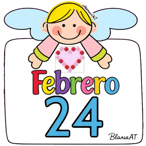 CALENDARIO ANGELITO DE FEBRERO 17