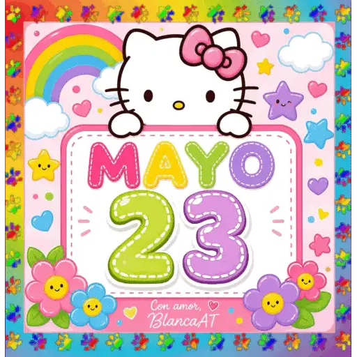CALENDARIO MAYO 16-31 HELLO KITTY 7