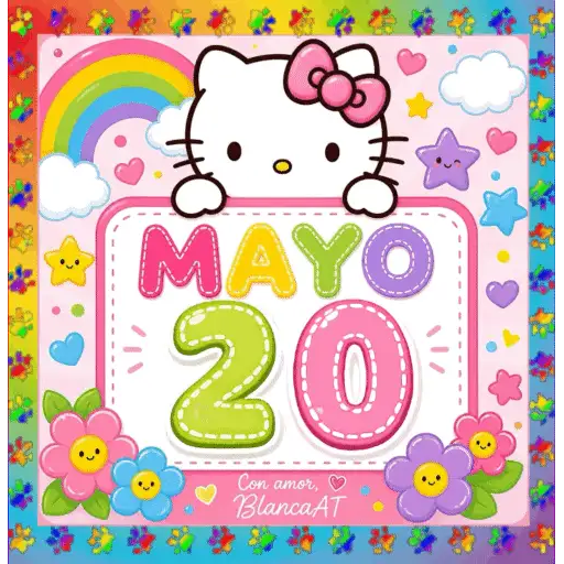 CALENDARIO MAYO 16-31 HELLO KITTY 2