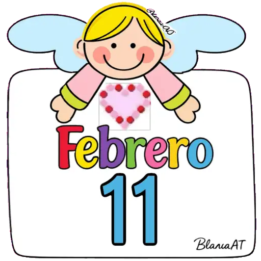 CALENDARIO ANGELITO DE FEBRERO 20