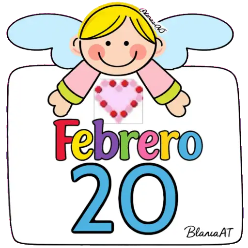 CALENDARIO ANGELITO DE FEBRERO 26