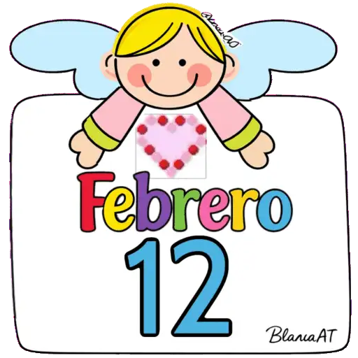 CALENDARIO ANGELITO DE FEBRERO 16
