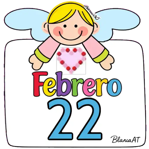 CALENDARIO ANGELITO DE FEBRERO 6