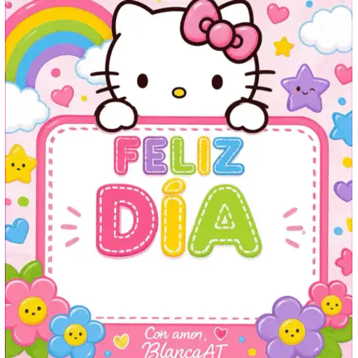 CALENDARIO MAYO 1-15 HELLO KITTY 24