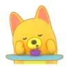 🐶Soft yellow dog🐶 Mov 23