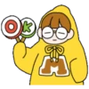 Moon chip cookie 7