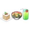 🍰Kawaii pixel food🍡 Mov 23