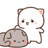 Peach Cat 12 10