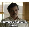 Siempre canto en la ducha
