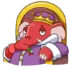 Elefante rojo 13