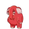 Elefante rojo 16