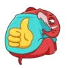 Elefante rojo 18