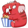 Elefante rojo 20