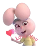 Conejo rosado 6