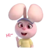Conejo rosado 8