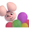 Conejo rosado 11