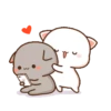 Mochis Peach Cat Animados 5