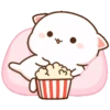 Mochis Peach Cat Animados 16
