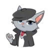 Cosplay gray kitten 10