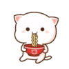 Mochis Peach Cat Animados 17