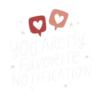 Notificación de corazón 22