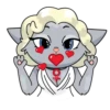 Cosplay gray kitten 19