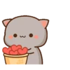 Mochis Peach Cat Animados 26