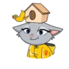 Cosplay gray kitten 24