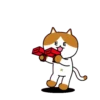 Gatos amigos 25