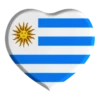 Heart flags 8
