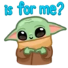 Baby Yoda animado 14