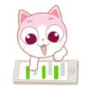 Lovely pink cat MOVbyYessy 20