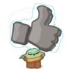 Baby Yoda animado 16