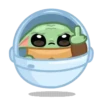 Baby Yoda animado 17