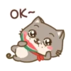 Um gatinho feliz 5