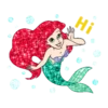 La sirenita: glittery fun MOV 6