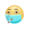 Emoji Barbijo 8