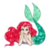 La sirenita: glittery fun MOV 9