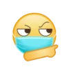 Emoji Barbijo 11