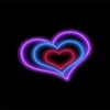 Corazones Neon (s.en movimiento) 26