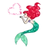 La sirenita: glittery fun MOV 23