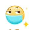 Emoji Barbijo 23