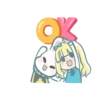 Conejito y niña cute 9
