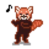 Red Panda Pixel  Mov 7