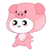 Cerdito rosado 6