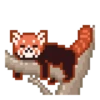 Red Panda Pixel  Mov 9