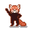 Red Panda Pixel  Mov 11